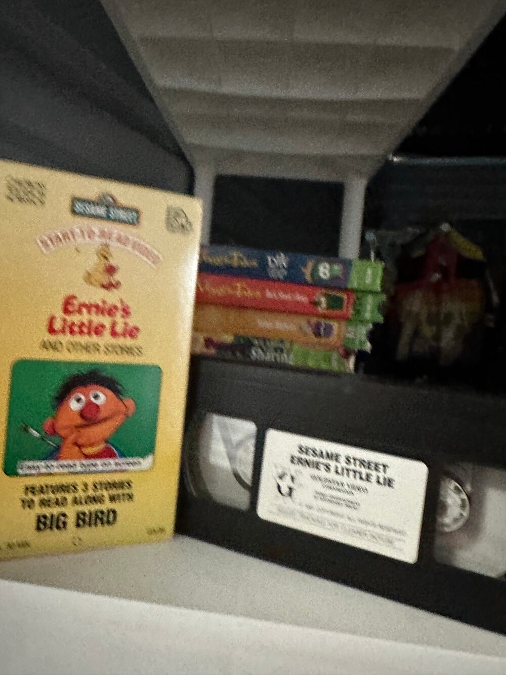 Ernie’s Little Lie Sesame Street VHS